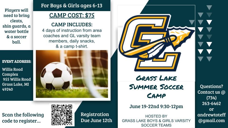 Grass Lake Summer Soccer Camp